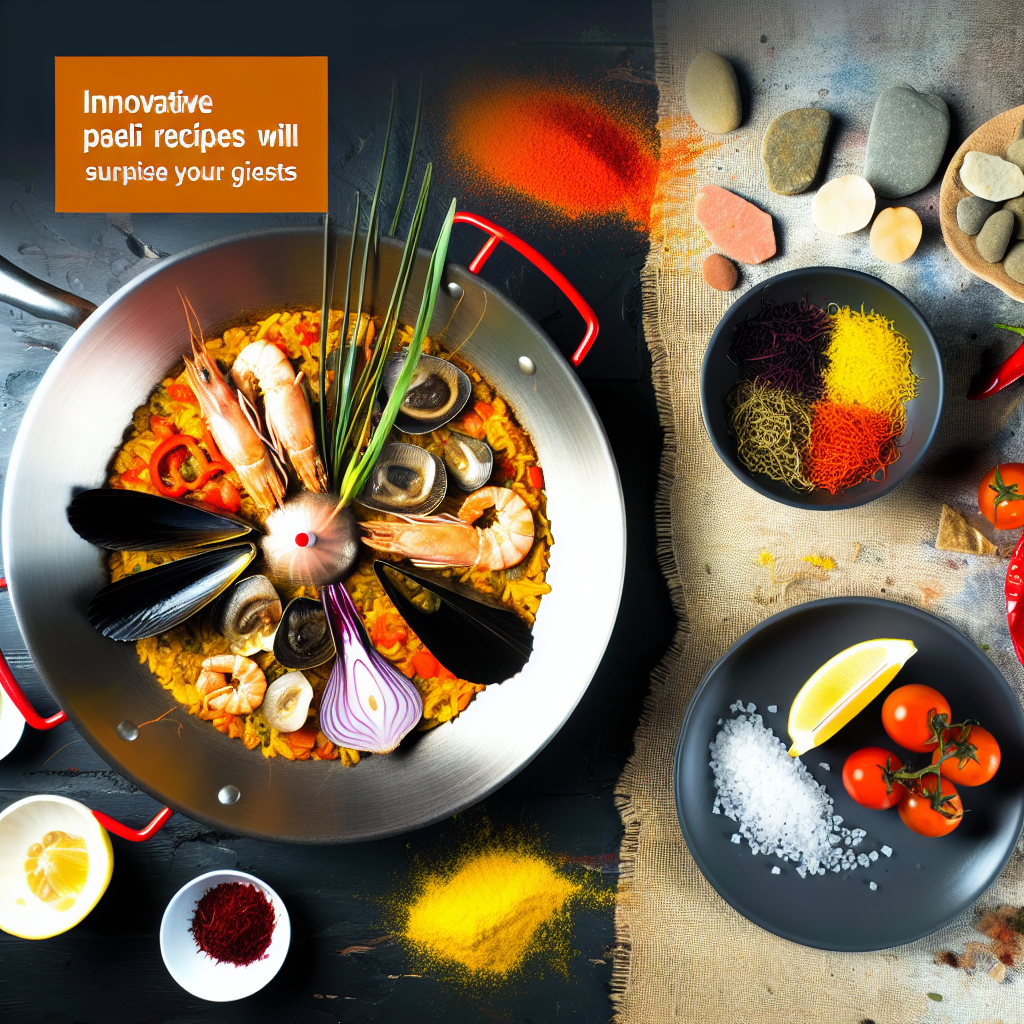 Picture for Recetas de paella innovadoras que sorprenderán a tus invitados